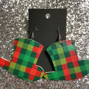 Leprechaun hat Earrings